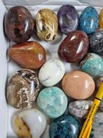 Big Lot HQ pierres de paume, différentes minéraux 7,7 - 4,8, Verzamelen, Mineralen en Fossielen
