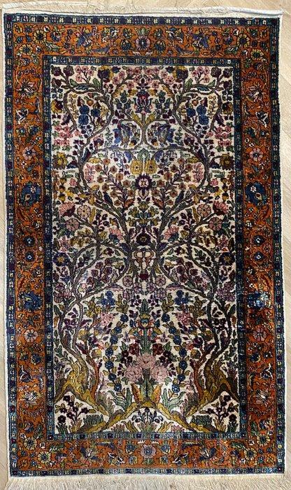 Ghom-Zijde - Tapijt - 153 cm - 91 cm, Huis en Inrichting, Stoffering | Tapijten en Vloerkleden
