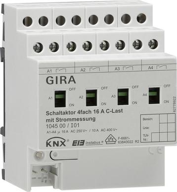 Système De Bus Dactionneurs De Commutation Gira KNX Sur, Verzenden