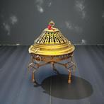 Vuurpot - Diverse vleugels - Brons, Messing