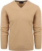 Suitable Pullover Wol V-Hals Beige maat Maat 48/50 (M) Heren, Kleding | Heren, Truien en Vesten, Beige, Nieuw, Suitable, Verzenden