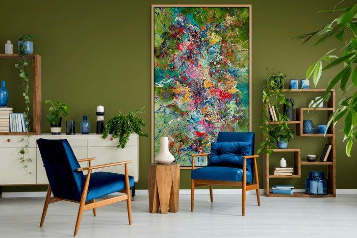 Ivanka Matiss - Japanese forest N.148 XXL, Antiek en Kunst, Kunst | Schilderijen | Modern