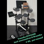 Huur Yamaha Elektronisch drumstel + drumles v.a.€ 45,- p/mnd, Musique & Instruments, Batteries & Percussions, Verzenden