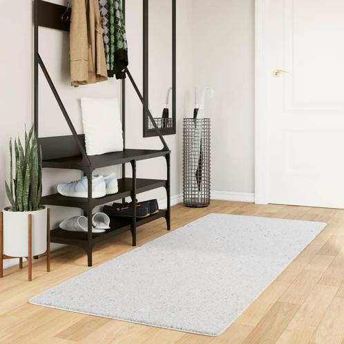 vidaXL Tapis OVIEDO à poils courts gris 80x200 cm, Maison & Meubles, Ameublement | Tapis & Moquettes, Neuf, Envoi