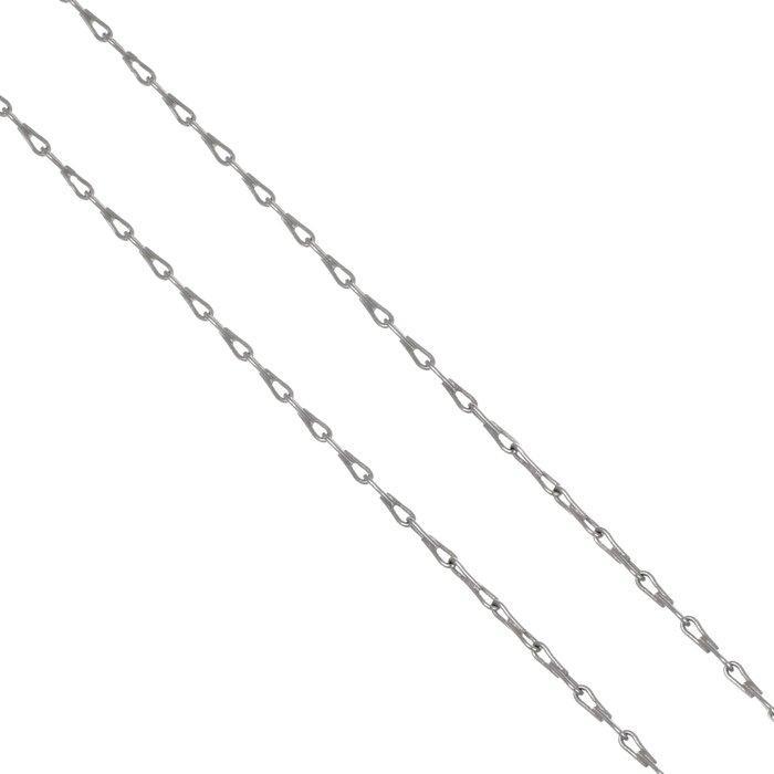 Halsketting - 18 karaat Witgoud, Handtassen en Accessoires, Kettingen
