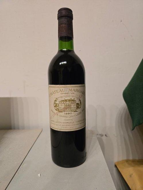 1980 Chateau Margaux - Bordeaux 1er Grand Cru Classé - 1, Verzamelen, Wijnen