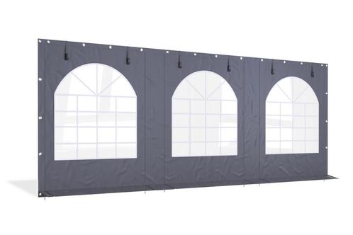 Partytent zijwand PVC met ramen en ritsen | 6 meter | 220cm, Jardin & Terrasse, Tonnelles, Envoi