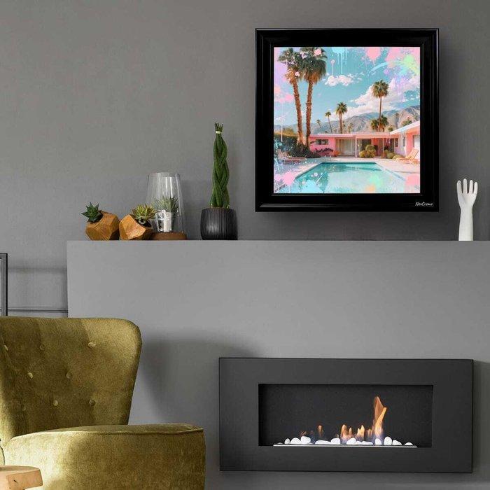 NeoCromo - Magic House Palm retro Limited Edition, Antiquités & Art, Art | Objets design