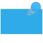 vidaXL Zwembadhoes rechthoekig 1000x600 cm PE blauw, Nieuw, Verzenden