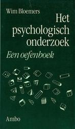 Psychologisch onderzoek 9789026309977 Bloemers, Boeken, Verzenden, Zo goed als nieuw, Bloemers
