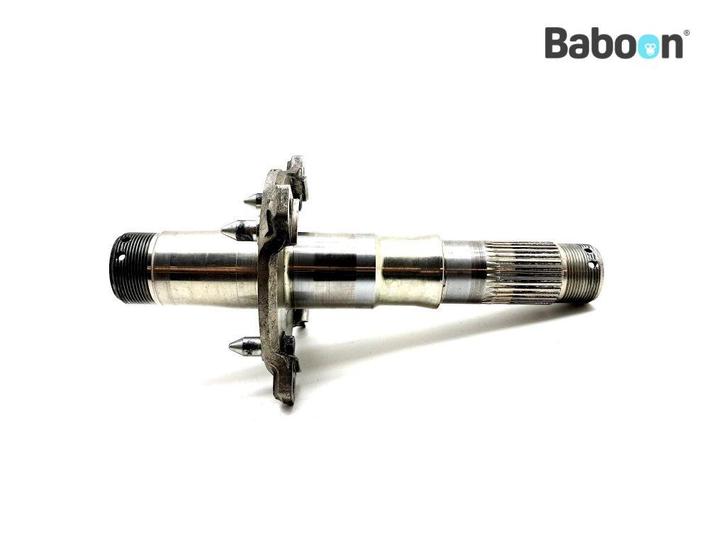 Achterwiel As Ducati Hypermotard 796 2009-2012, Motoren, Onderdelen | Ducati, Gebruikt, Verzenden