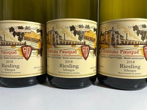 2018 Château Pauqué Riesling Schengen (Abi Duhr) -, Verzamelen, Wijnen