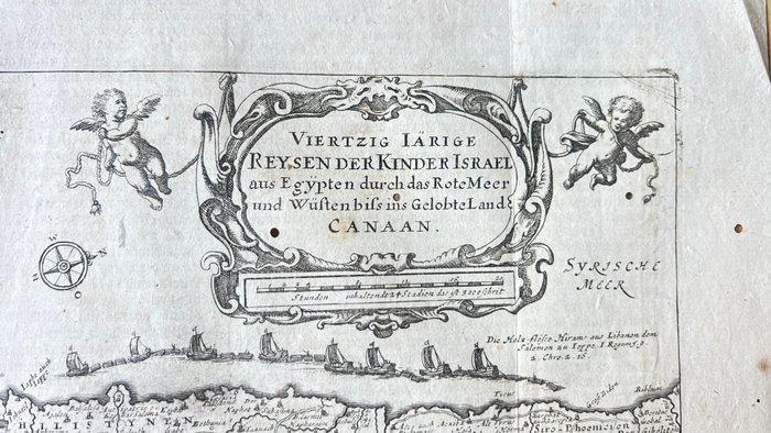 Israël - Israel, Jordanie egypte; Theodor Falkeisen -, Boeken, Atlassen en Landkaarten