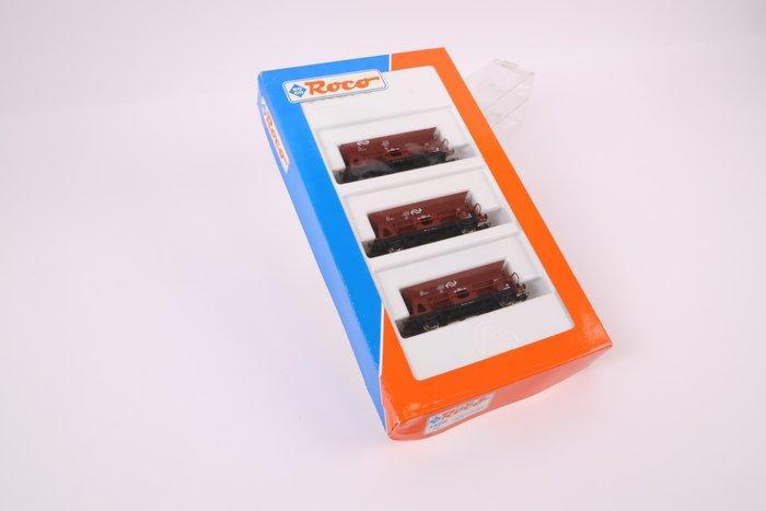Roco H0 - 44038 - Modeltrein goederenwagonset (1) - Drie, Hobby en Vrije tijd, Modeltreinen | H0