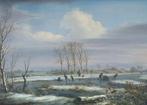 Jacob van Kouwenhoven (1772-1825) - Winter landscape with