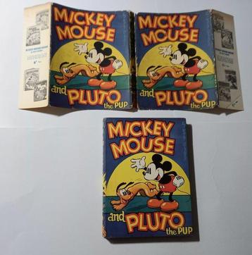 Mickey Mouse - 1 Book - Collins Clear-Type Press - 1936
