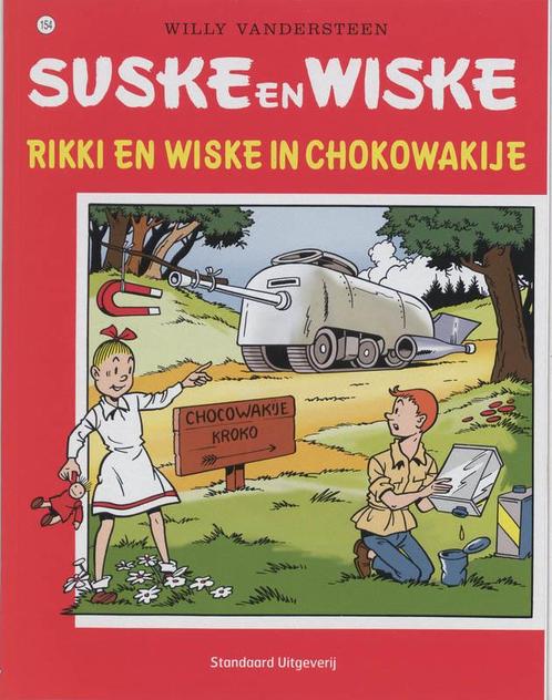 Rikkie en Wiske in Chocowakye / Suske en Wiske / 154, Boeken, Stripverhalen, Gelezen, Verzenden