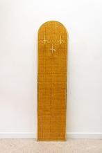 Kapstok - Verguld messing, Rattan - Babmù stijl 180 cm