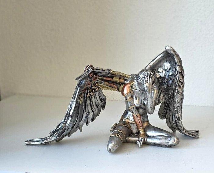 Exclusief S.Buru - sculptuur, Super STATUE-signed-***Fallen, Antiek en Kunst, Curiosa en Brocante