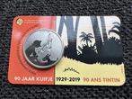 België. 5 Euro 2019 90 Jaar Kuifje in coincard  (Zonder, Postzegels en Munten, Munten | Europa | Euromunten