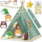 KIDIZ® Tipi tent voor kinderen - Speeltent - Wigwam - Groen, Verzenden, Nieuw