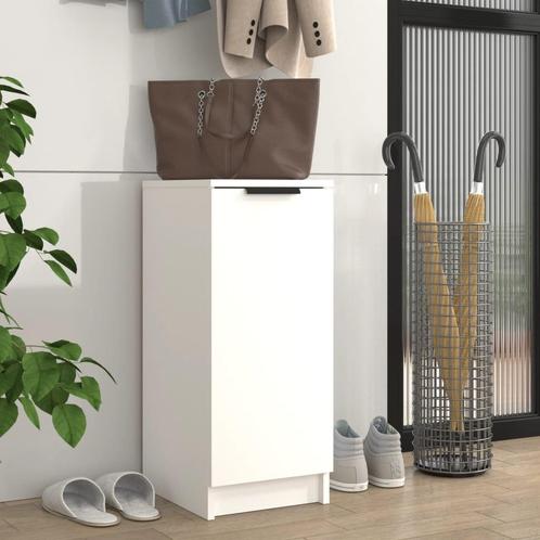 vidaXL Schoenenkast 30x35x70 cm bewerkt hout wit, Huis en Inrichting, Kasten | Overige, Nieuw, Verzenden