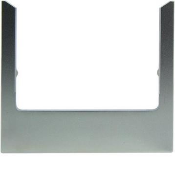 Hager Berker Design Frame Angular Stainless Steel - WD1263, Bricolage & Construction, Verzenden