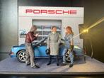 Schuco - 1:18 - Diorama Porsche service dealer 911 2,4 S