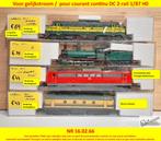 Matériel 2-rail courant continu DC locomotives, wagons rails, Ophalen of Verzenden