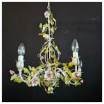 Kroonluchter - Smeedijzer - Smeedijzeren bloemenkroonluchter