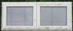 pvc raam , chassis , venster 162 x 68 wit / zwartbruin 8022, Doe-het-zelf en Bouw, Kunststof, Raamkozijn, Nieuw, Ophalen of Verzenden