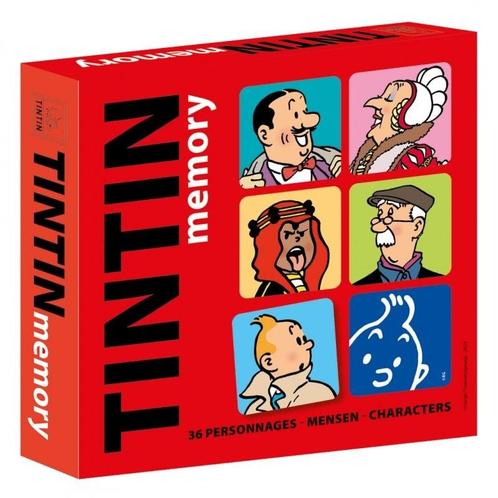 Kuifje Memory Karakters Kaartspel, Hobby en Vrije tijd, Gezelschapsspellen | Kaartspellen, Ophalen of Verzenden