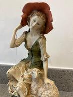 Capodimonte - sculptuur, Herder en herderin met schaap - 30