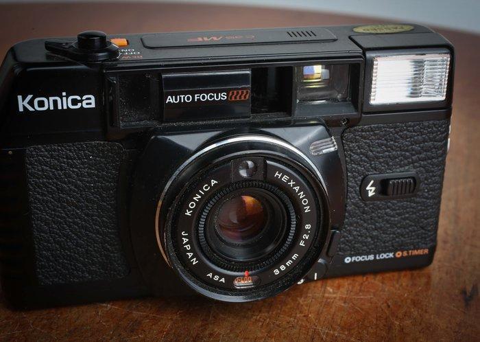 Konica C35 MF avec Hexanon 2,8/38mm avec une bague Macro |, TV, Hi-fi & Vidéo, Appareils photo analogiques