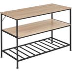 tectake Keukenrek Akeley - Industrieel licht hout, eiken Son, Verzenden, Nieuw