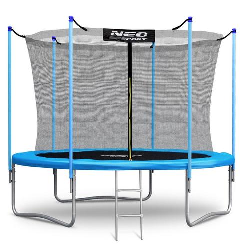 Trampoline 252 cm met Ingravingsmogelijkheid - Veiligheid..., Kinderen en Baby's, Speelgoed | Buiten | Trampolines, Nieuw, Ophalen of Verzenden
