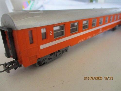 Jouef, HDI H0 - SNCB - Modeltrein personenwagen (4) - 2 de, Hobby en Vrije tijd, Modeltreinen | H0