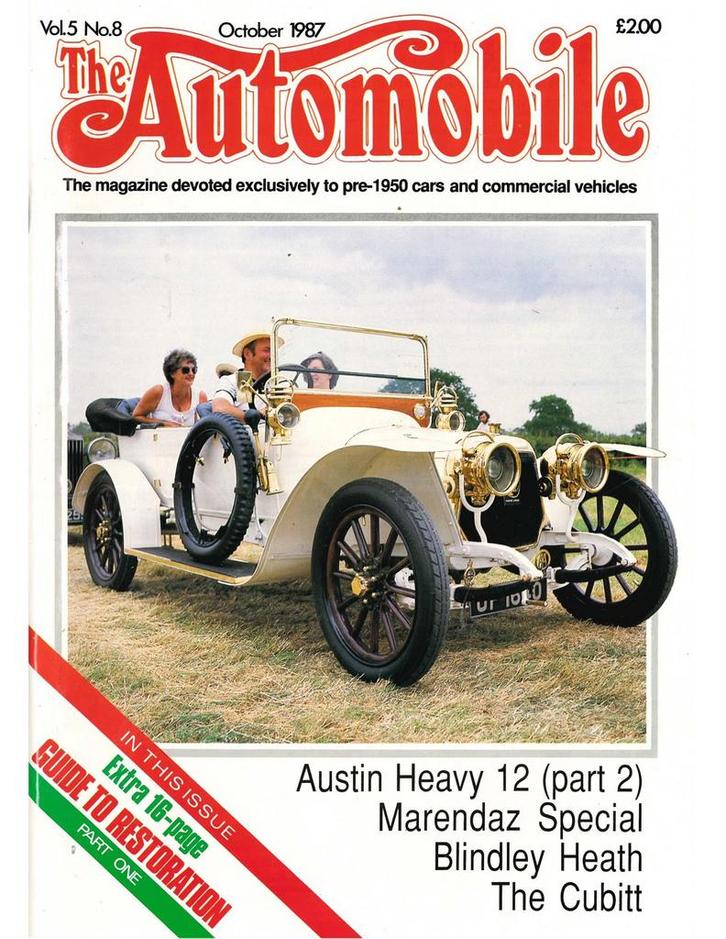 1987 THE AUTOMOBILE MAGAZINE 08, Boeken, Auto's | Folders en Tijdschriften