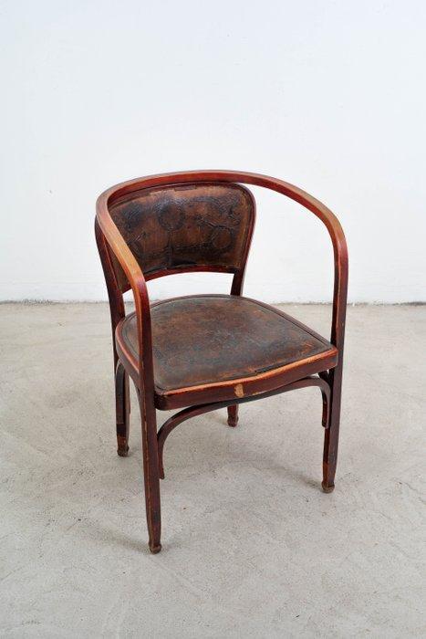 J.&J. Kohn - Gustav Siegel - Fauteuil - No. 715/F - Beuken,, Antiek en Kunst, Kunst | Designobjecten