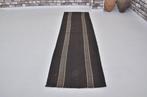 Tapis Kilim Vintage Neutre - Tapis - 244 cm - 67 cm, Maison & Meubles, Ameublement | Tapis & Moquettes