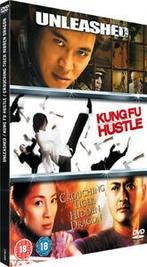 Unleashed/Crouching Tiger, Hidden Dragon/Kung Fu Hustle DVD, Zo goed als nieuw, Verzenden