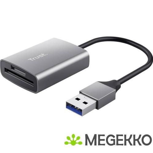 Trust Dalyx geheugenkaartlezer USB 3.2 Gen 1 (3.1 Gen 1), Computers en Software, Netwerkkaarten, Nieuw, Verzenden