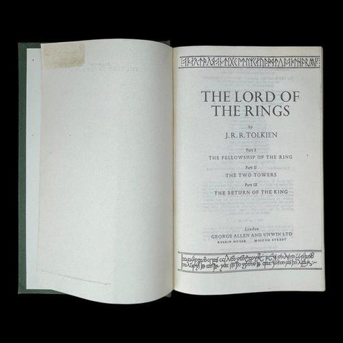 J.R.R. Tolkien - The Lord Of The Rings - 1976, Antiek en Kunst, Antiek | Boeken en Manuscripten