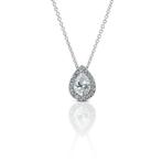 Hanger Witgoud Diamant  (Natuurlijk) - Diamant, Handtassen en Accessoires