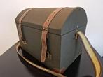 Picknickmand (23) - Aardewerk, Glas, Hout, Leder -