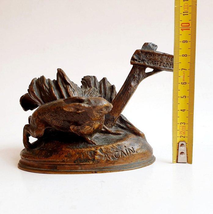 Auguste CAIN (1821-1894). - sculptuur, Route de la, Antiquités & Art, Antiquités | Céramique & Poterie