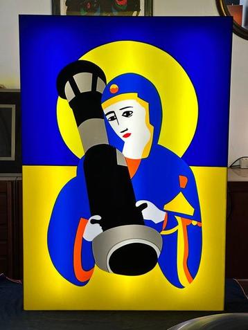 Marco Lodola (1955) - Madonna con missile