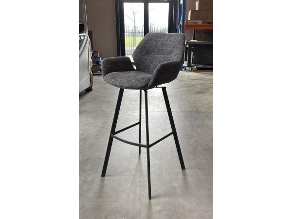 Veiling - Barkruk ZH80 Lauren (set van 4) Weefstof - Donker, Maison & Meubles, Chaises