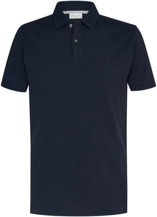 2dekans | Profuomo Piqué Poloshirt Navy - maat L, Kleding | Heren, Polo's, Ophalen of Verzenden