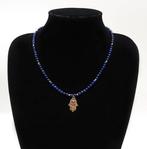 Lapis lazuli - Zilver, Main de Fatma - Beschermt tegen het